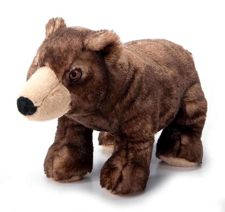 Brown Bear Stuffed Animal Plushie by Zoologee, view 2
