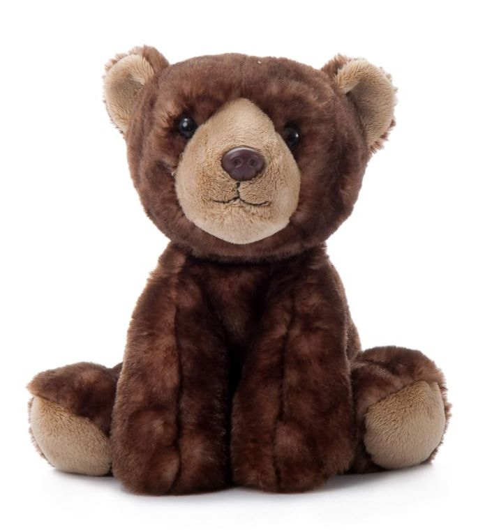 Brown Bear Stuffed Animal, Wild Onez by Zoologee, view 3