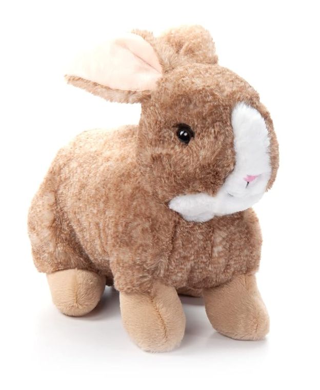 Brown Bunny Rabbit Stuffed Animal Plushie, Wild Onez by Zoologee, view 2