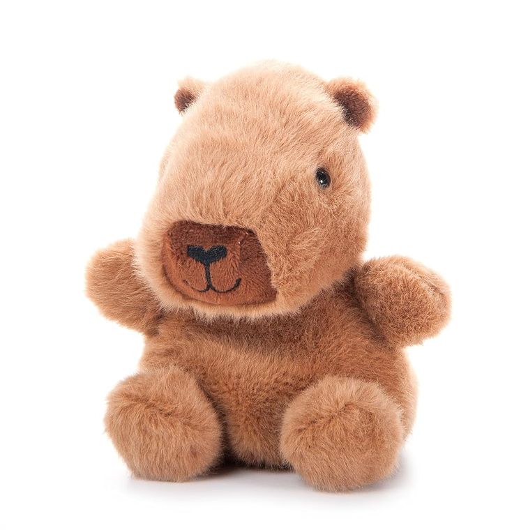 Brown Capybara Stuffed Animal, Nuggetz by Zoologee, view 2
