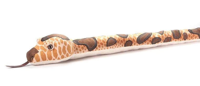 Burmese Python Snake Stuffed Animal by Zoologee, view 2