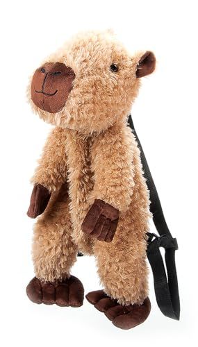 Capybara Plush Backpack Stuffed Animal by Zoologee