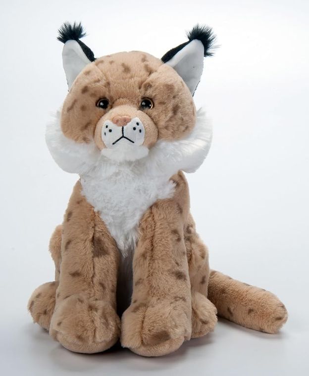 Cat Lynx Stuffed Animal Plush, Wild Onez by Zoologee, view 2