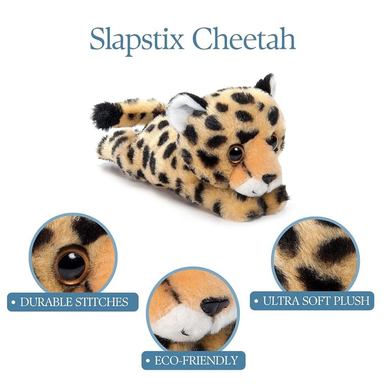 Cheetah Slap Bracelet Stuffed Animal by Zoologee, view 3