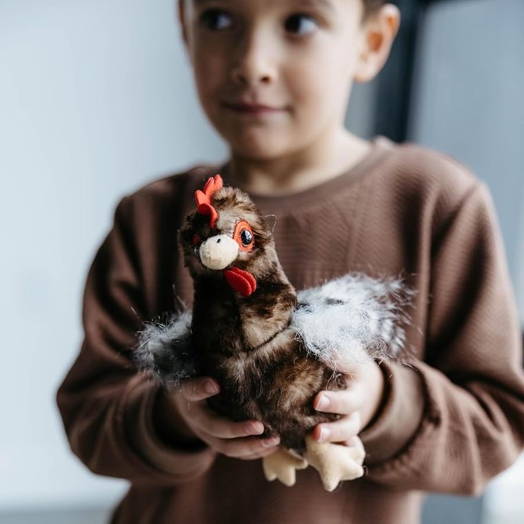 Chicken Rooster Stuffed Animal, Wild Onez by Zoologee, view 3