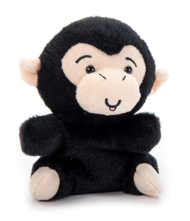 Chimp Stuffed Animal Plushie, Nuggetz by Zoologee, view 2