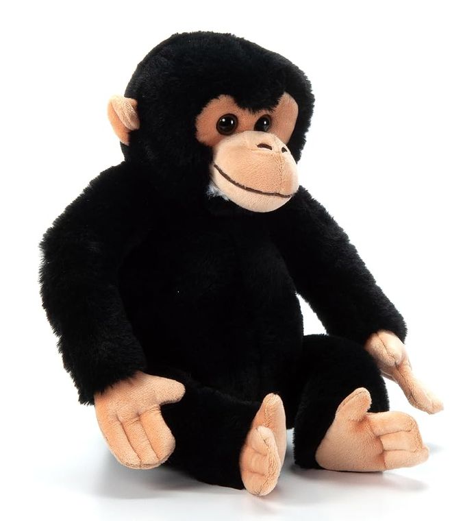 Chimp Stuffed Animal Plushie, Wild Onez by Zoologee, view 3