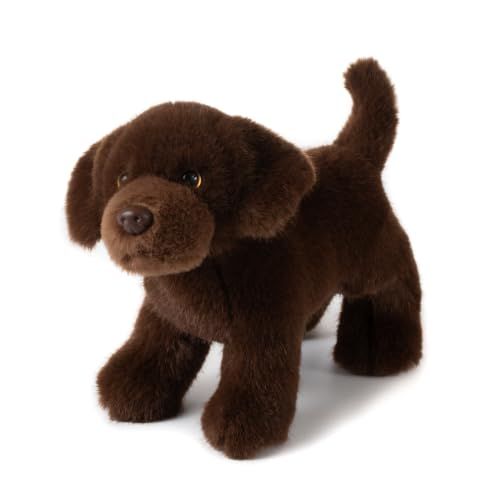 Chocolate Lab Dog Stuffed Animal Plushie by Zoologee