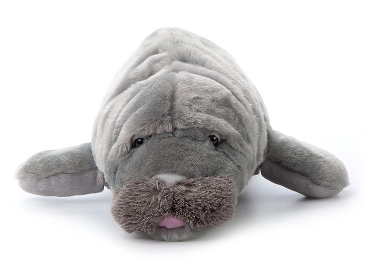 Conservation Manatee Stuffed Animal Plush, Wild Onez by Zoologee, view 3