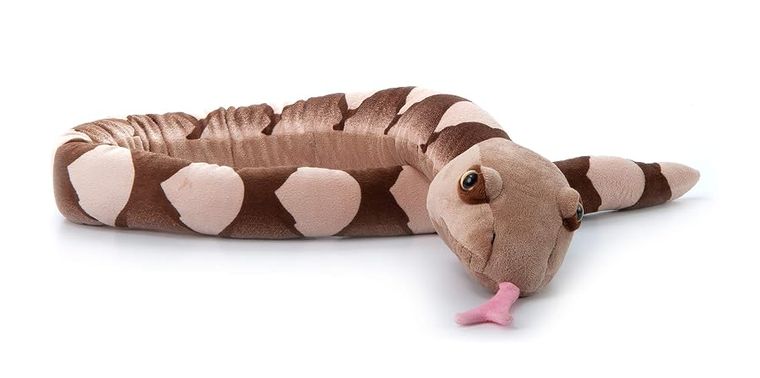 Copperhead Snake Stuffed Animal Plushie by Zoologee, view 2