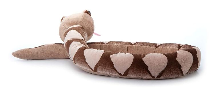 Copperhead Snake Stuffed Animal Plushie by Zoologee, view 3