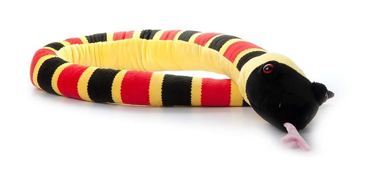 Coral Snake Stuffed Animal, Wild Onez by Zoologee, view 3