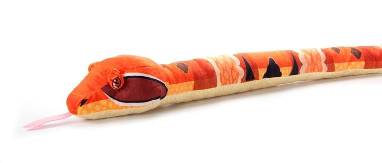 Cottonmouth Snake Stuffed Animal Plushie by Zoologee, view 2
