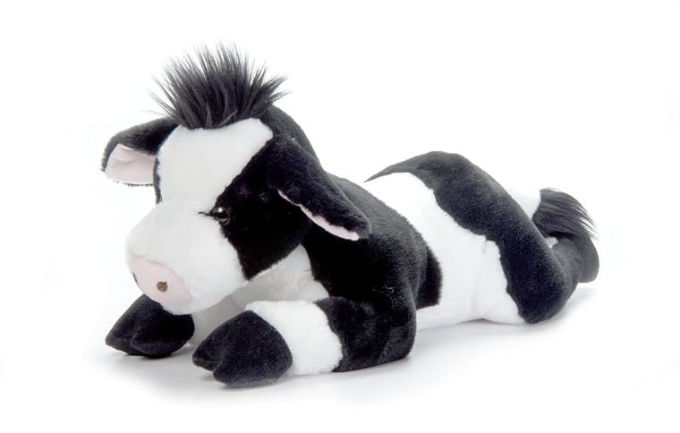Cow Stuffed Animal Plushie, Wild Onez by Zoologee, view 2