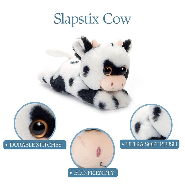 Cow Slap Bracelet Stuffed Animal by Zoologee, view 3