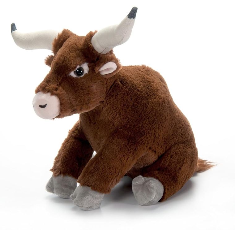 Cow Watusi Stuffed Animal, Wild Onez by Zoologee, view 2