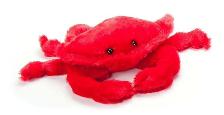 Crab Stuffed Animal Plushie, Wild Onez by Zoologee, view 2