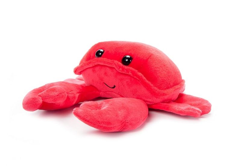 Crab Slap Bracelet Stuffed Animal by Zoologee, view 2