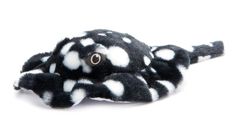 Diamond Stingray Stuffed Animal Plushie by Zoologee, view 2