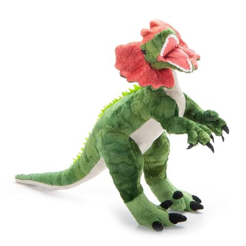Dilophosaurus Dinosaur Stuffed Animal by Zoologee