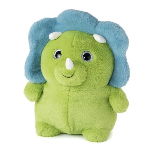 Dinosaur Triceratops Stuffed Animal Plush, Puffimalz by Zoologee