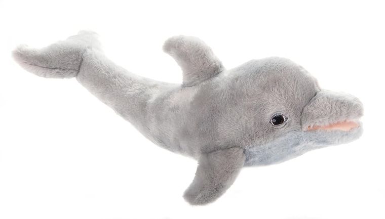 Dolphin Stuffed Animal Plushie by Zoologee, view 2