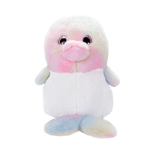 Dolphin Stuffed Animal Plush, Puffimalz by Zoologee