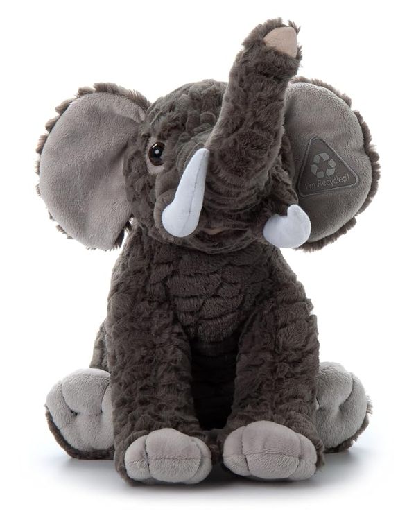 Elephant Stuffed Animal Plush, Wild Onez by Zoologee, view 3