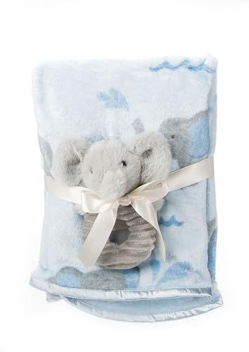Elephant Blanket Stuffed Animal Plushie by Zoologee