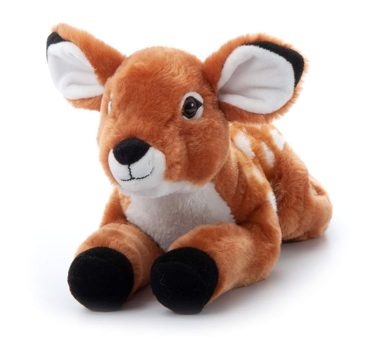 Fawn Stuffed Animal Plushie, Wild Onez by Zoologee, view 3