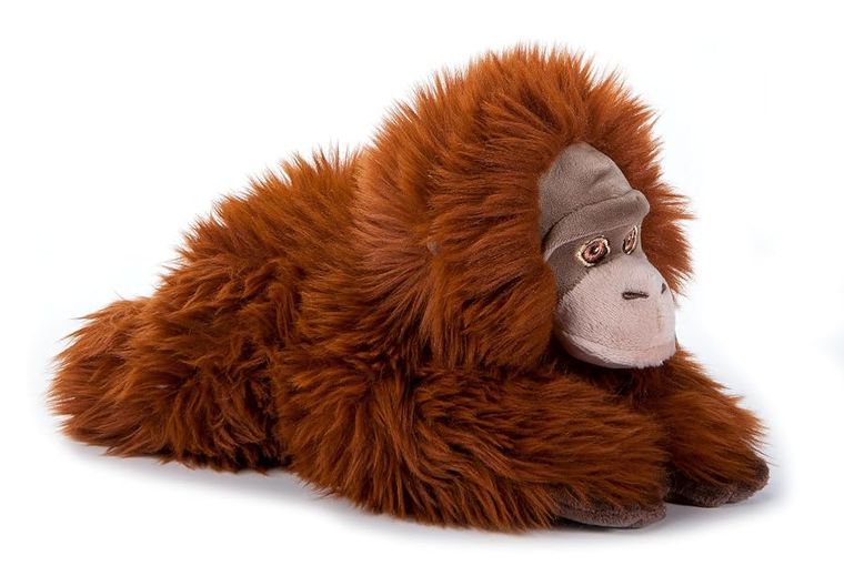 Female Orangutan Stuffed Animal Plushie by Zoologee, view 2