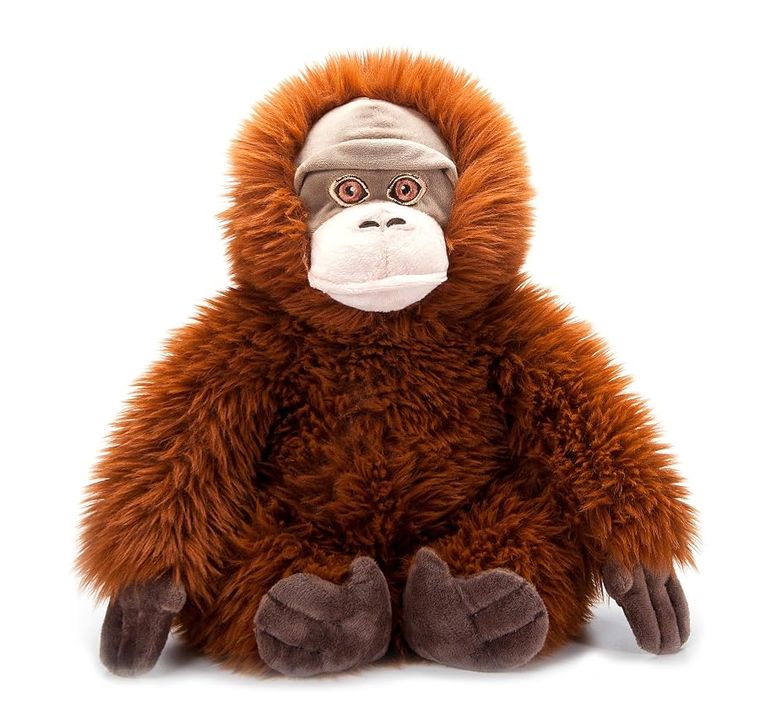 Female Orangutan Stuffed Animal Plushie by Zoologee