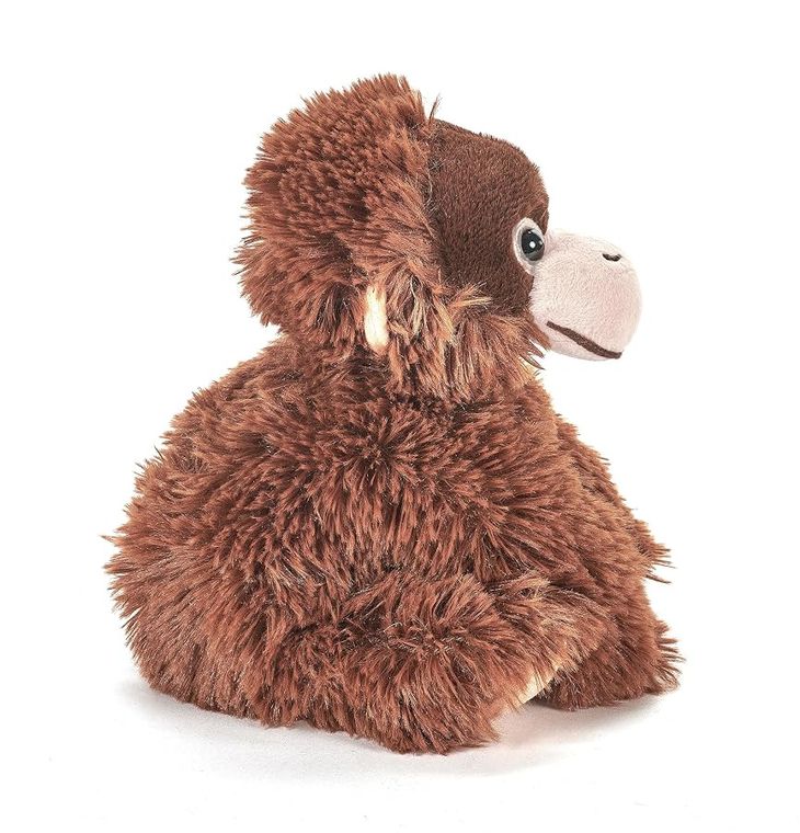 Female Orangutan Stuffed Animal Plushie, Wild Onez by Zoologee, view 3