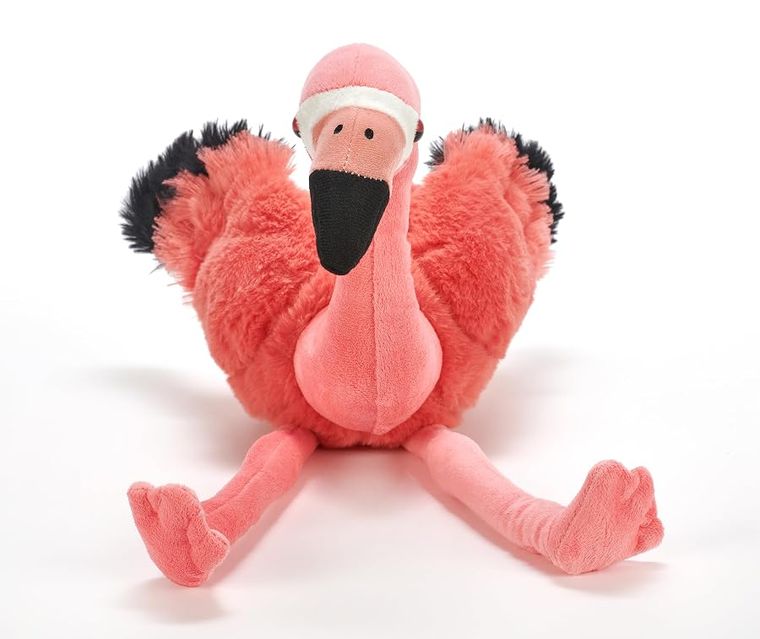 Flamingo Stuffed Animal Plush, Wild Onez by Zoologee, view 2
