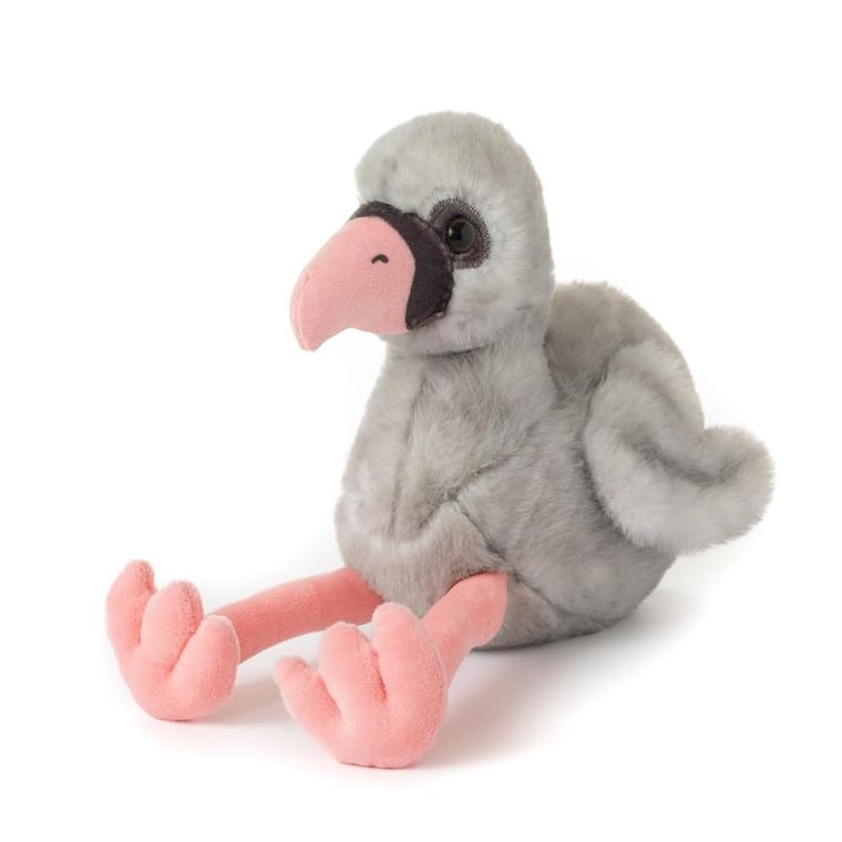 Flamingo Chick Stuffed Animal, Wild Onez by Zoologee, view 2