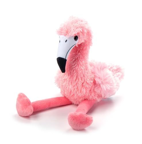 Flamingo Stuffed Animal Plushie, Scoopz by Zoologee