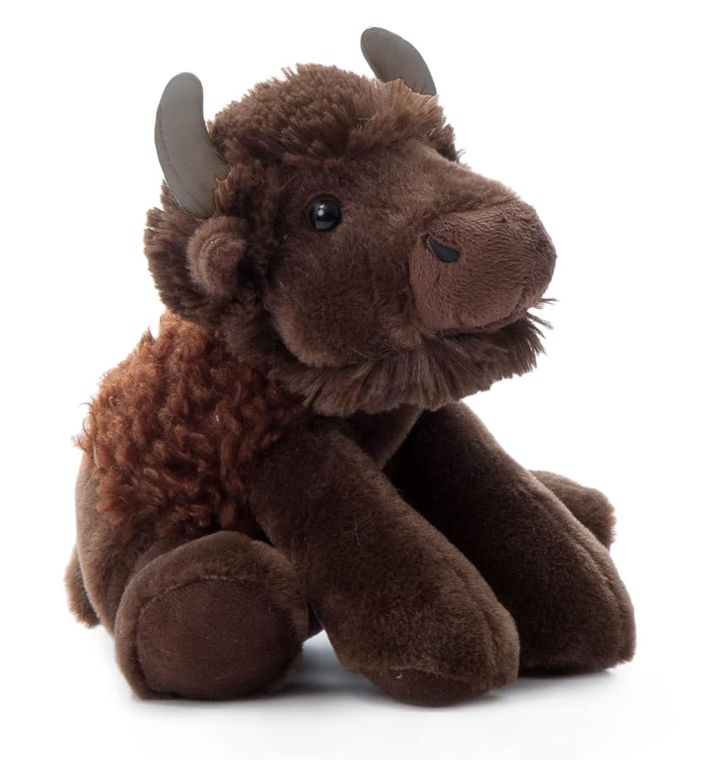 Floppy Bison Stuffed Animal, Wild Onez by Zoologee, view 2