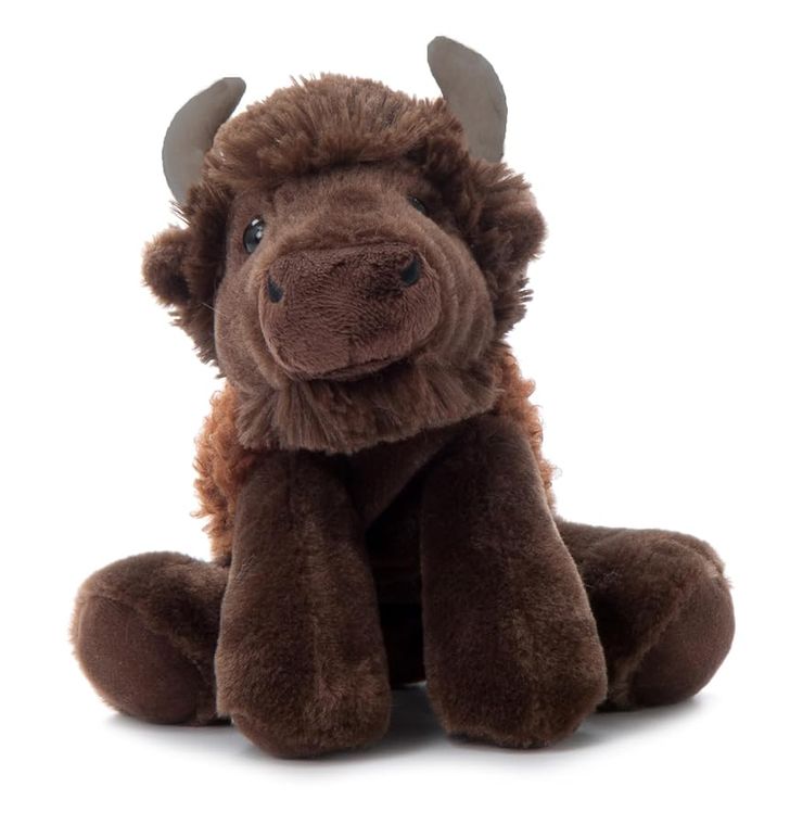 Floppy Bison Stuffed Animal, Wild Onez by Zoologee, view 3