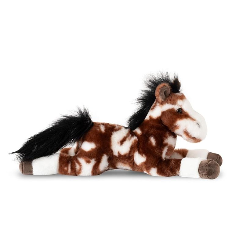 Floppy Painted Pinto Horse Stuffed Animal, Wild Onez by Zoologee, view 3