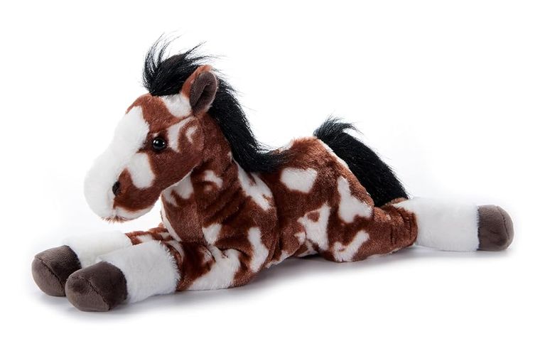 Floppy Painted Pinto Horse Stuffed Animal, Wild Onez by Zoologee, view 2