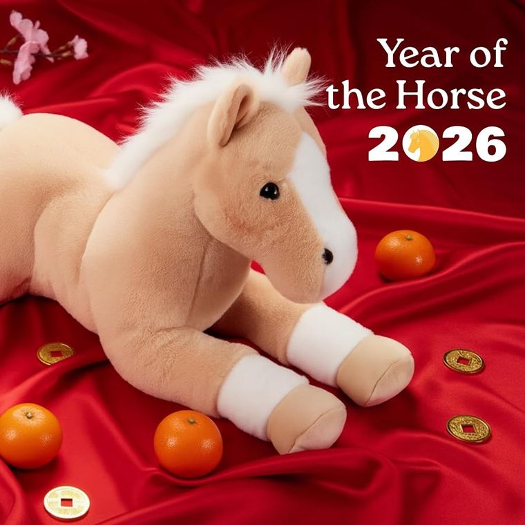 Floppy Palomino Horse Stuffed Animal, Wild Onez by Zoologee, view 3