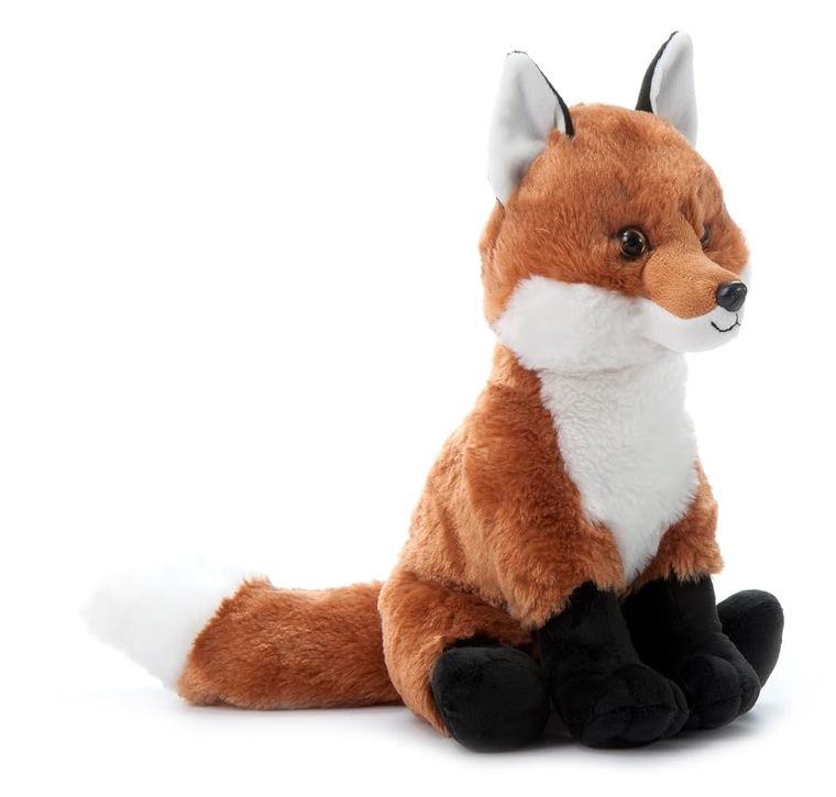 Fox Stuffed Animal Plushie, Wild Onez by Zoologee, view 2