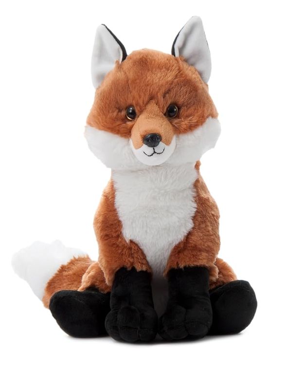 Fox Stuffed Animal Plushie, Wild Onez by Zoologee, view 3