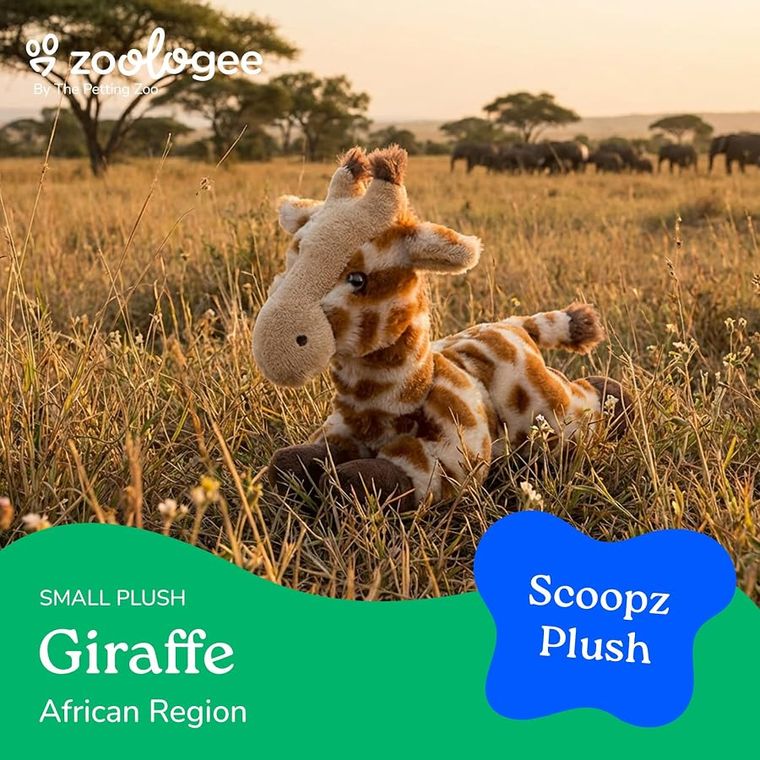 Giraffe Stuffed Animal Plushie, Babiez by Zoologee