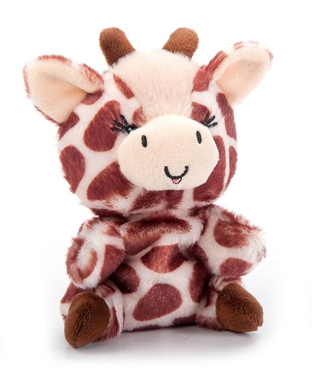 Giraffe Stuffed Animal Plushie, Nuggetz by Zoologee, view 2