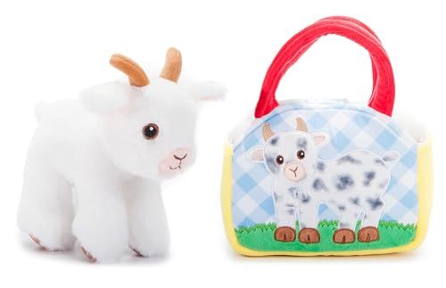 Goat Purse Plush Set Stuffed Animal by Zoologee
