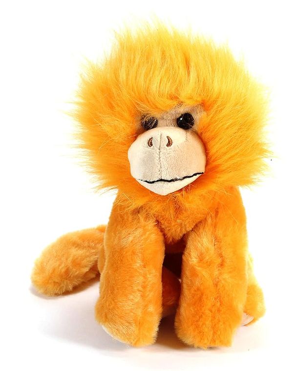 Golden Tamarin Stuffed Animal, Wild Onez by Zoologee, view 2