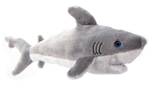 Great White Shark Stuffed Animal Plushie by Zoologee