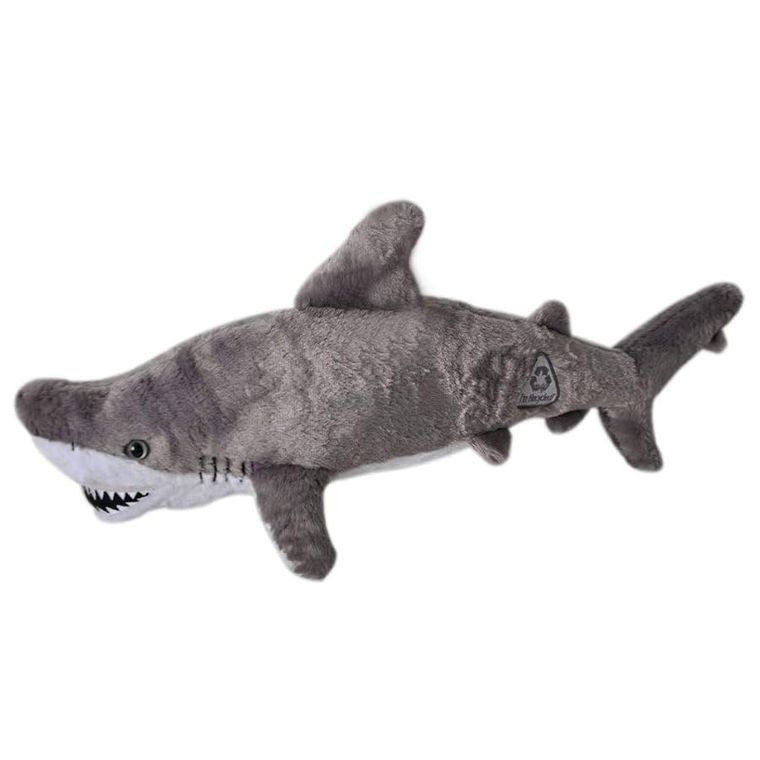 Great White Shark Stuffed Animal Plushie, Wild Onez by Zoologee, view 2