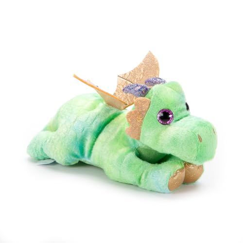 Green Dragon Stuffed Animal Plush, Scoopz by Zoologee
